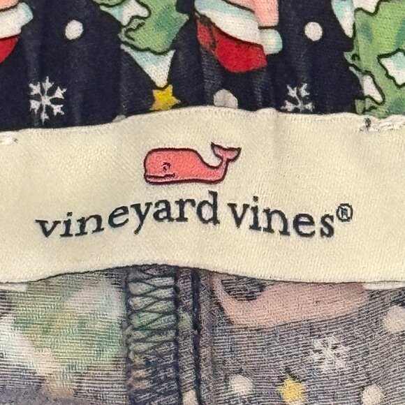 Like new! Vineyard Vines Holiday Pajama Pants Size Small - Picture 4 of 10